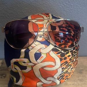 Burberry Pilot Sunglasses